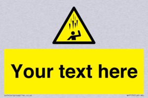 Custom Falling Ice sign